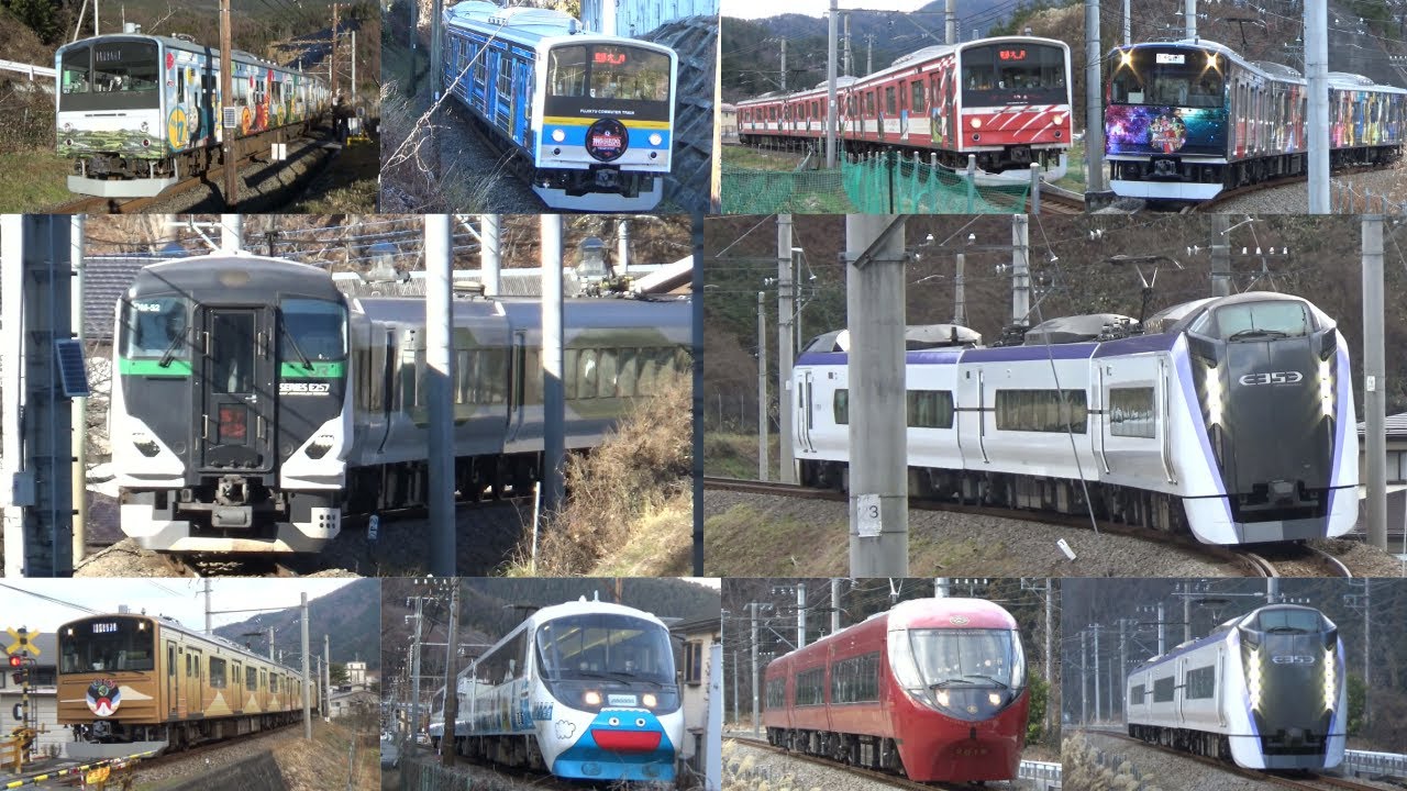 【電車】2025年末の¨富士急行線¨を走る列車大集合コレクション