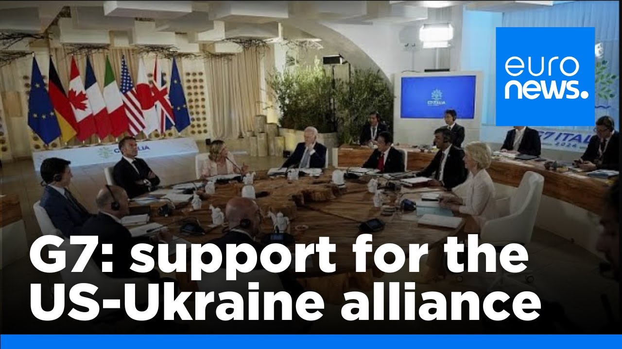 G7 leaders back US-Ukraine bilateral security agreement in Italy