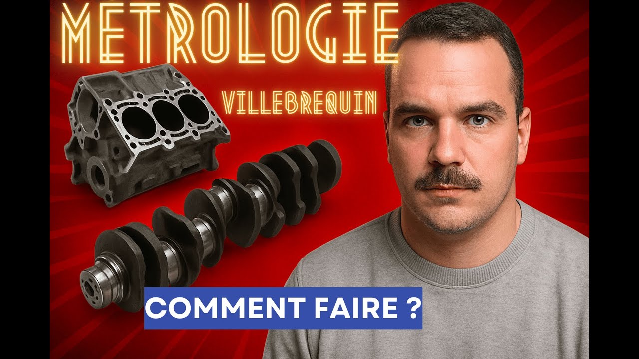 METROLOGIE VILEBREQUIN : Comment mesurer et &eacute;tablir les c&ocirc;tes des paliers de vilebrequin ?