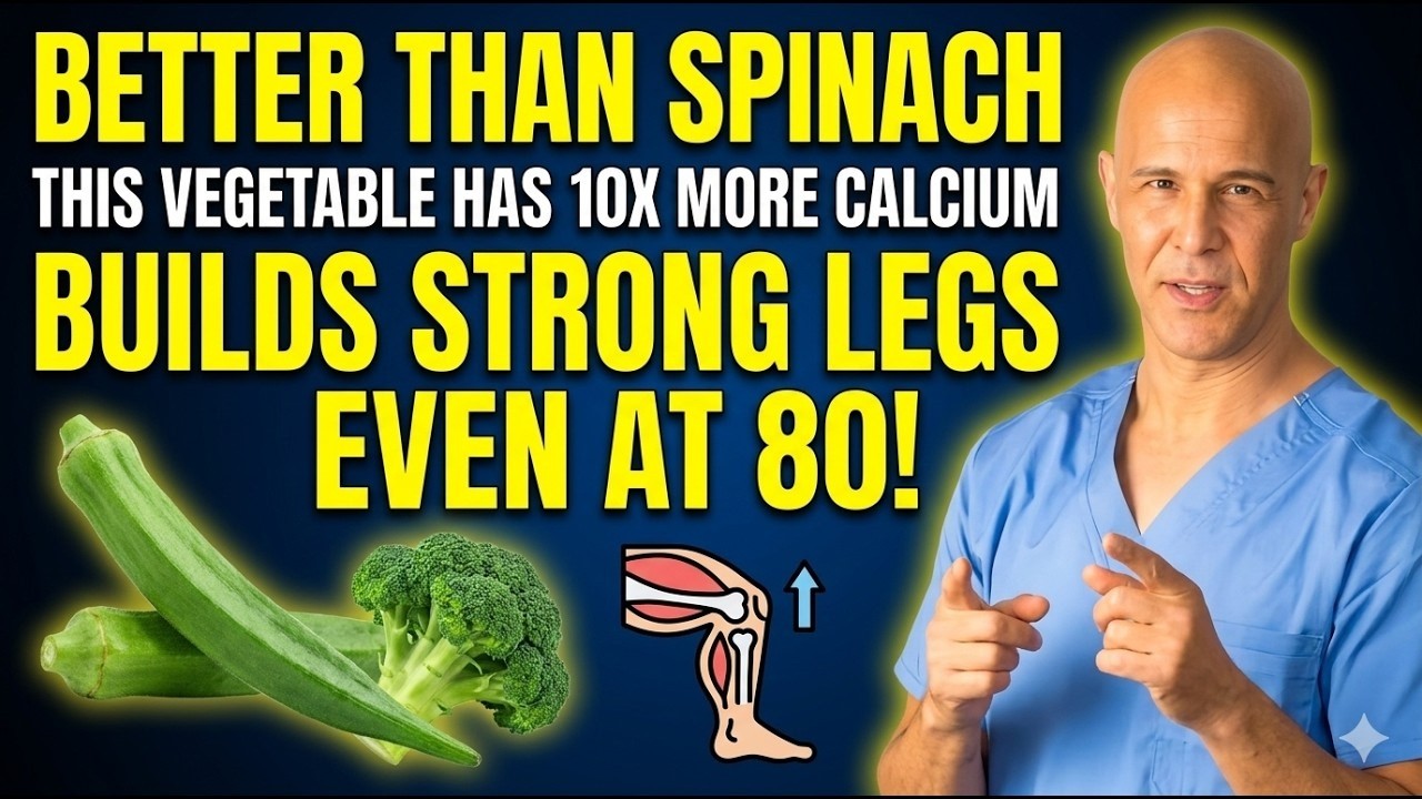 Лучше шпината! Этот овощ укрепляет ноги и борется с остеопорозом | Доктор Алан Манделл
