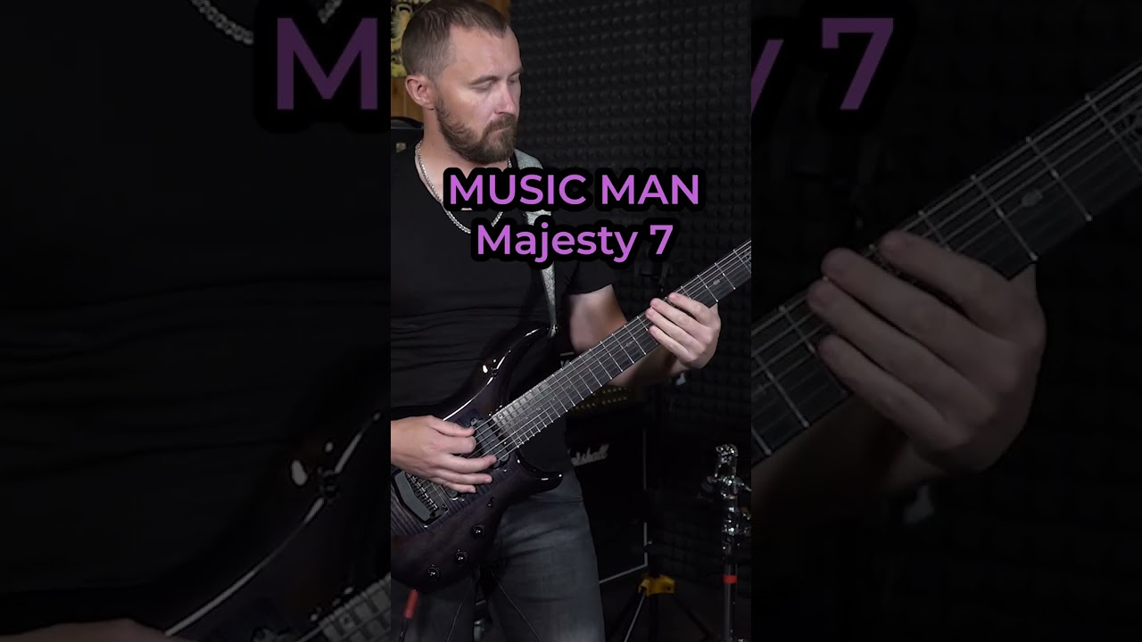 Сравнение 4 гитар Skervesen Raptor 7, Music Man Majesty 7, Oni 8, Calvin DC800