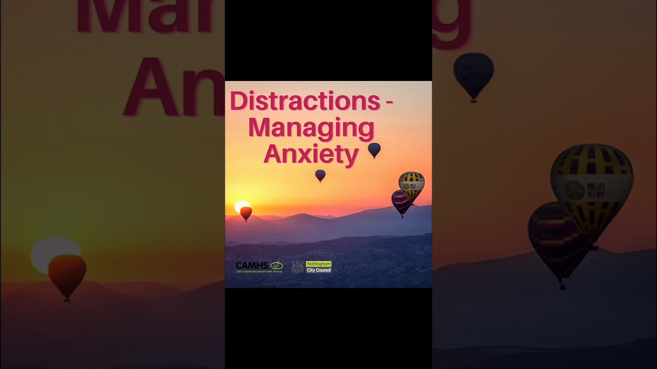 Recognising and managing Anxiety...