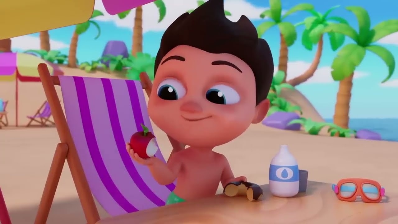 Safety Rules in the Pool Song 🏊&zwj;♂️ + More Children Cartoons | Educational Summer Videos for Kids