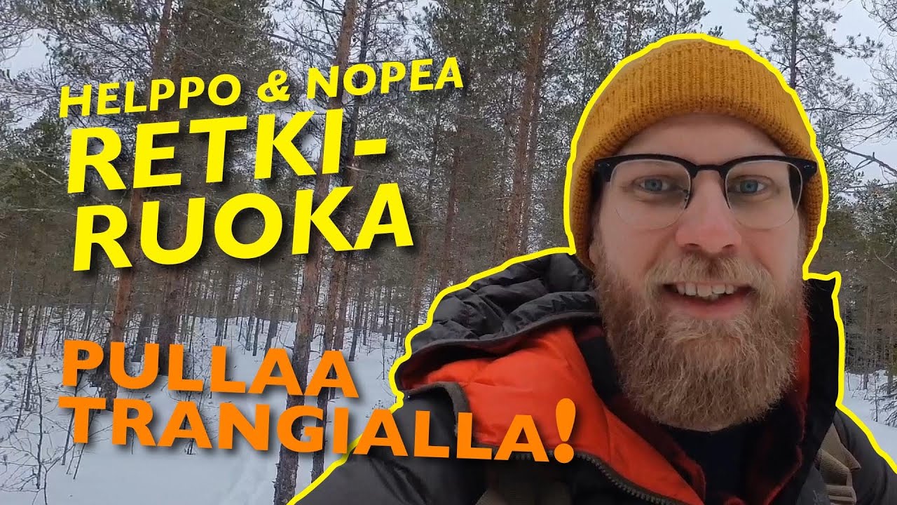P&auml;iv&auml;retki hiiht&auml;en suolle - Helppo ja nopea retkiruoka sek&auml; pullaa trangialla