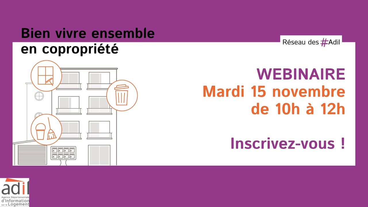 Semaine de la #copropriété 🏘 : bien vivre ensemble en copropriété.