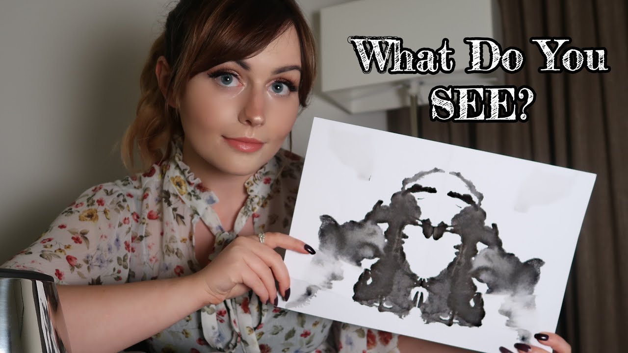 [ASMR] Personality Test RP- Inkblot Interpretations, Note Taking