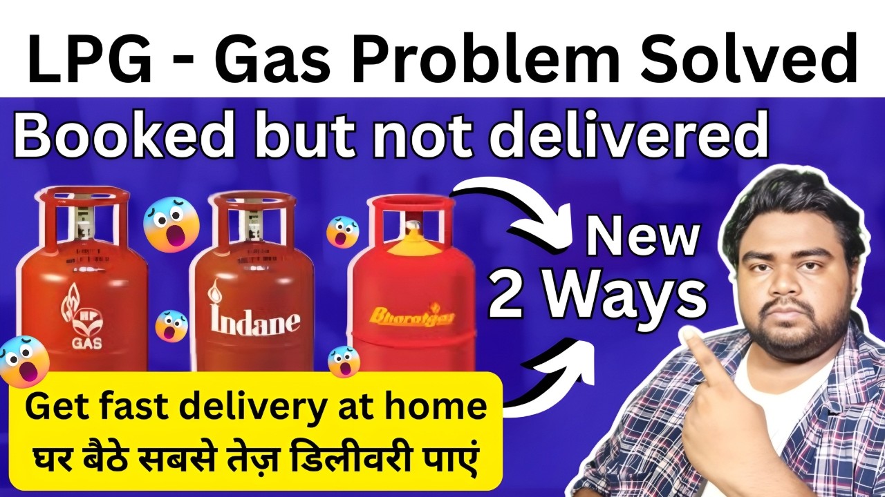 Indane, Bharatgas, HP Gas: Gas booked not delivered - LPG Gas Not Delivered? Get Home Delivery Fast