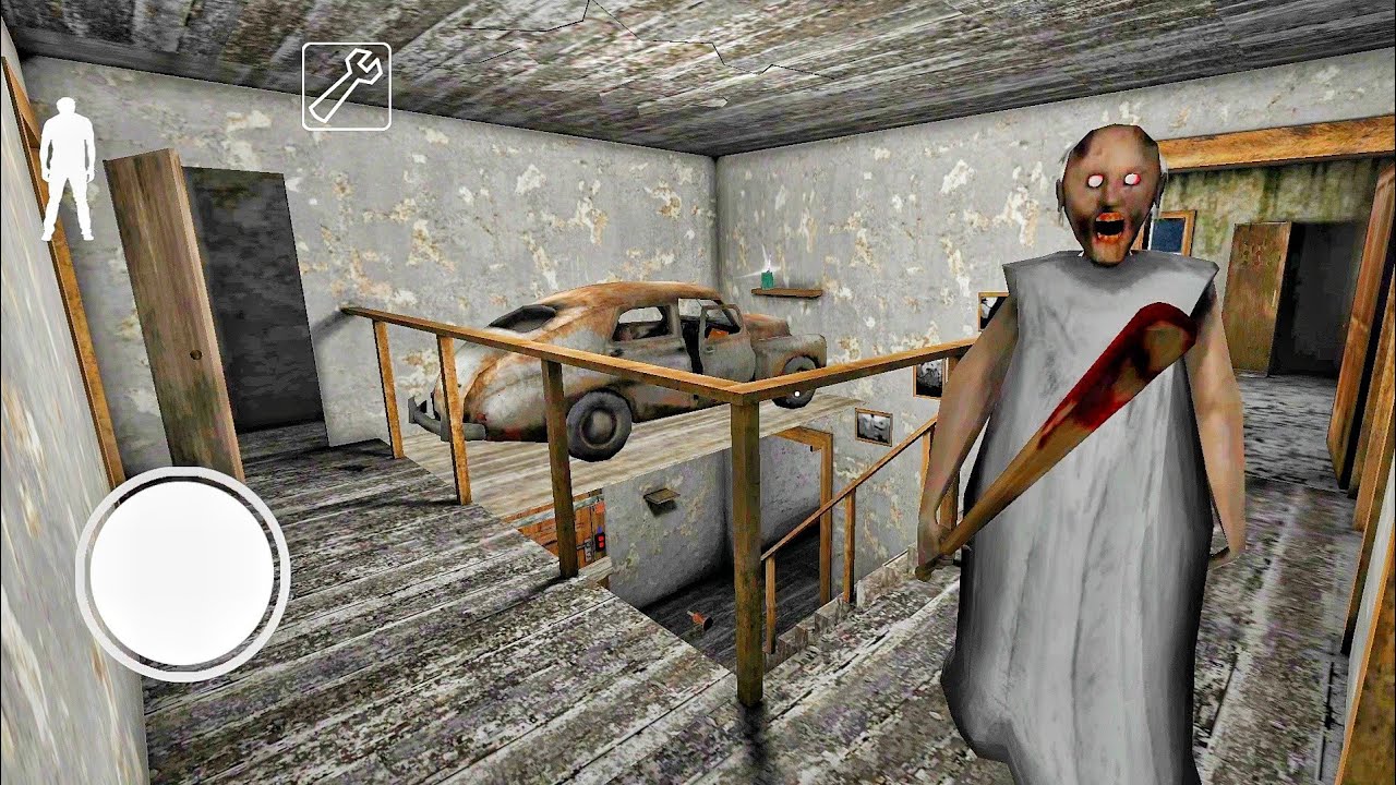 Granny Game Horror Escape Gameplay | Car In AirGranny Custom Map Ep 1