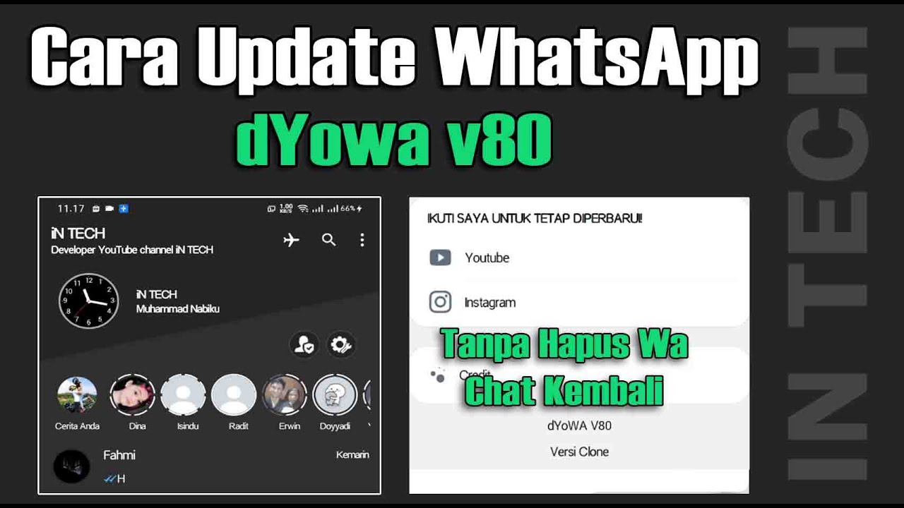 ✅CARA UPDATE WHATSAPP DYOWA V83 TANPA HAPUS WA LAMA | 100% WORK