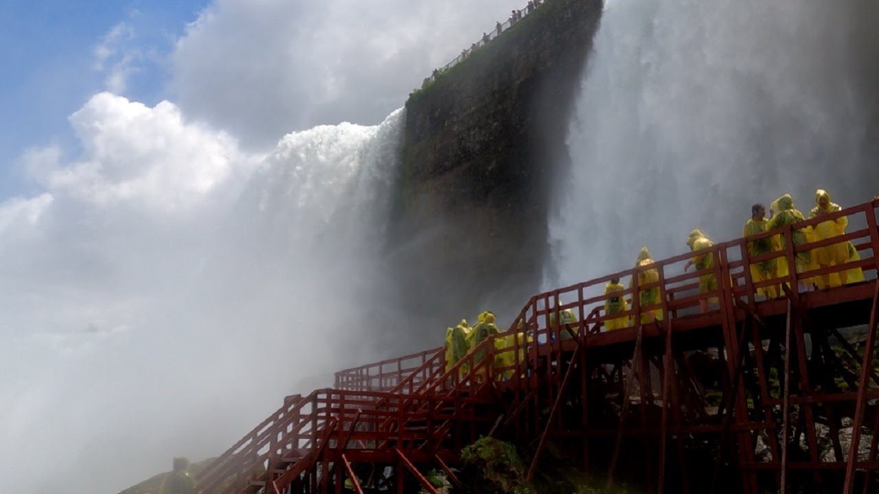 ⁴ᴷ⁶⁰ Walking Niagara Falls, NY: Tour of The Cave of the Winds Trip