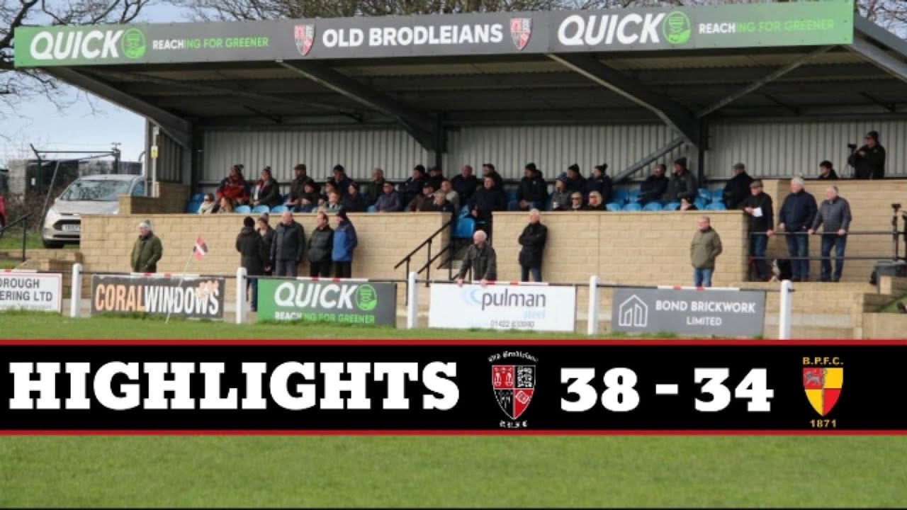 Match Highlights | Old Brodleians 38 - 34 Birkenhead Park