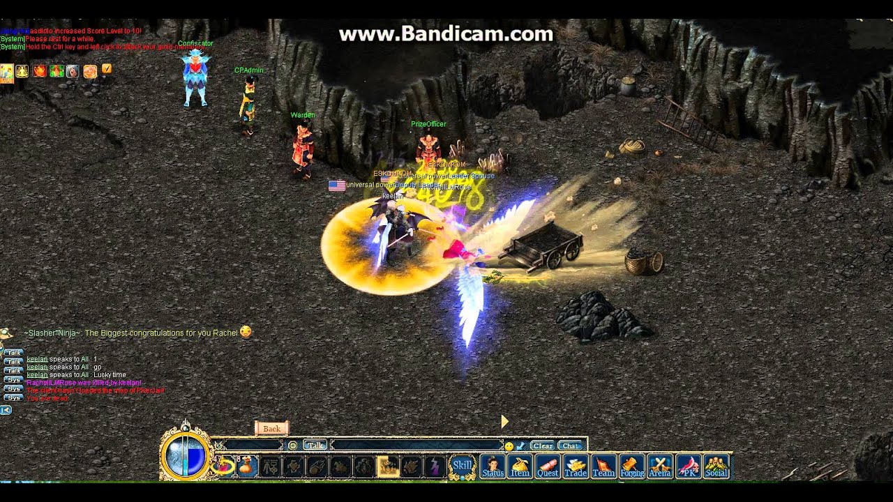 Conquer Online Epic Weapon Fire V/S Ninja