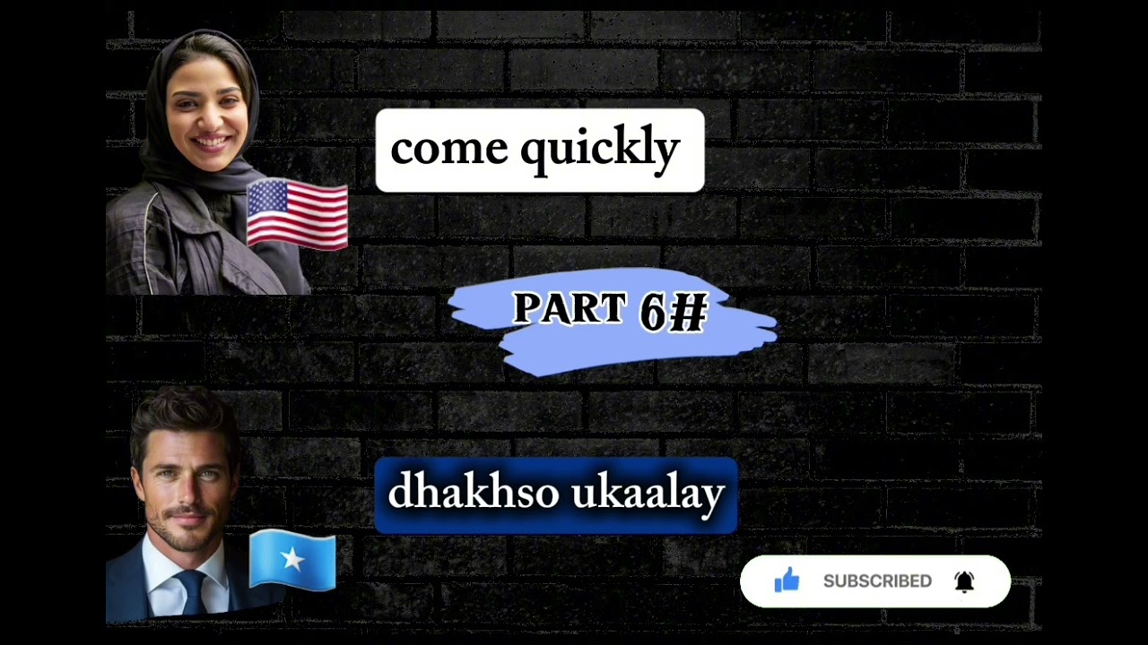 English daily uses || english to somali | barashada luuqada englishka