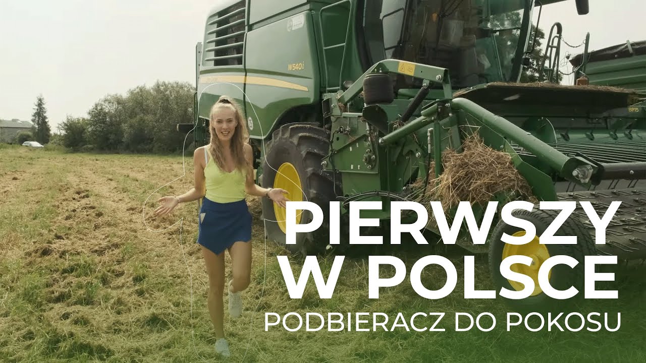 PIERWSZY W POLSCE PODBIERACZ DO POKOSU BP-15 🚜👱‍♀️I@Weronika&Marlena GR.Załoga| ROLNIK NA CZASIE