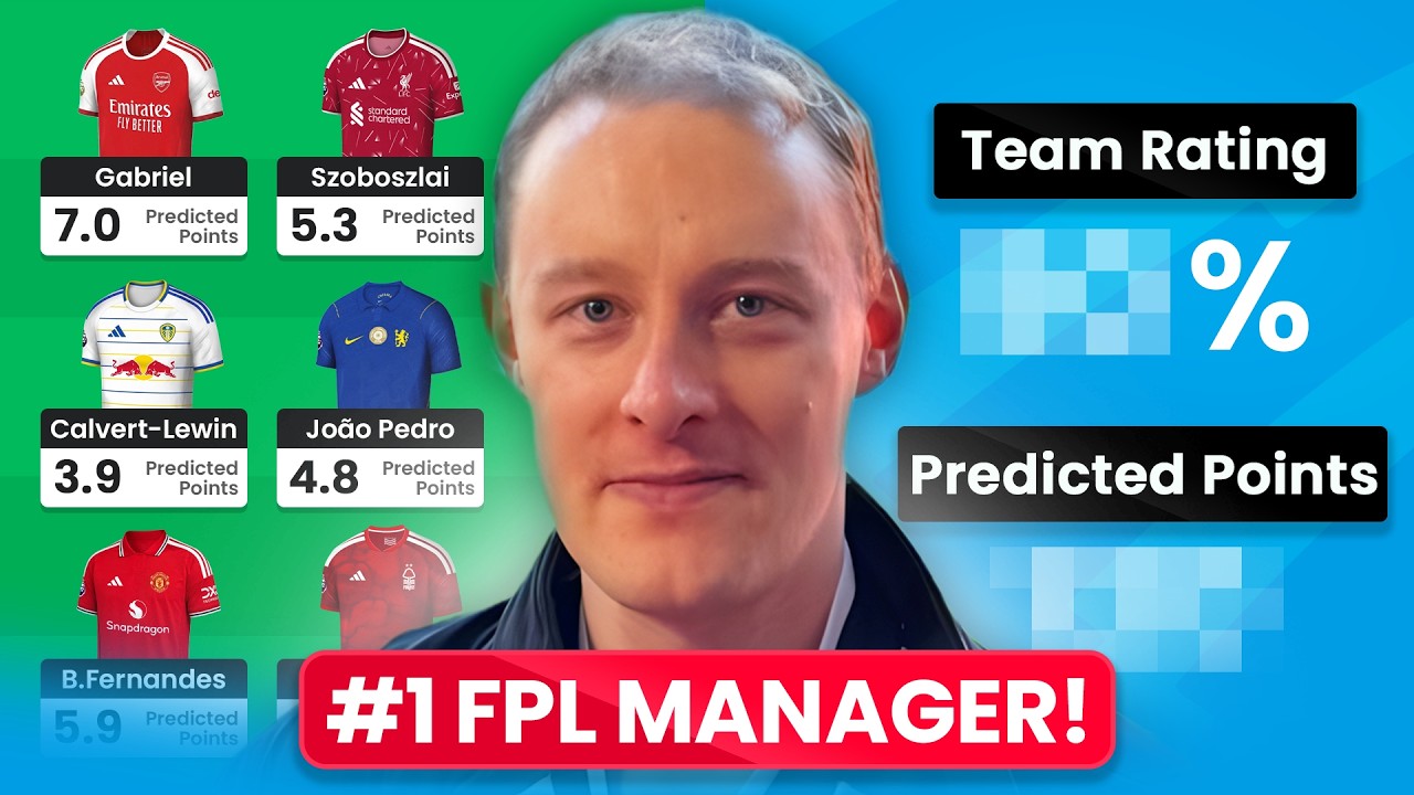 Лучший игрок FPL в рейтинге, итоговый состав на 1-й тур 🥇 | Команда Бена Креллина! | БЕЗ ХОЛАНДА ...