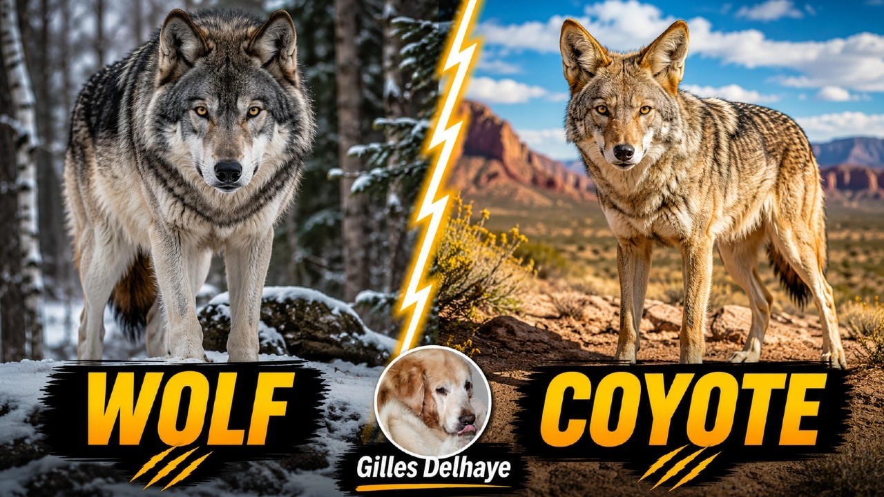 Coyote & Wolf - The Differences