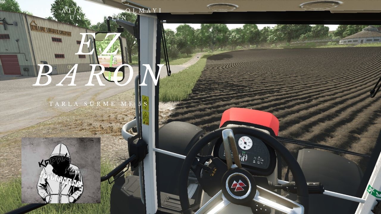 FS25 SİMULATOR BALYA TOPLAMA VEE TARLA SÜRME YOĞUN YAĞMUR FIRTINA BATNAKTAN SON ANDA KURULTUK