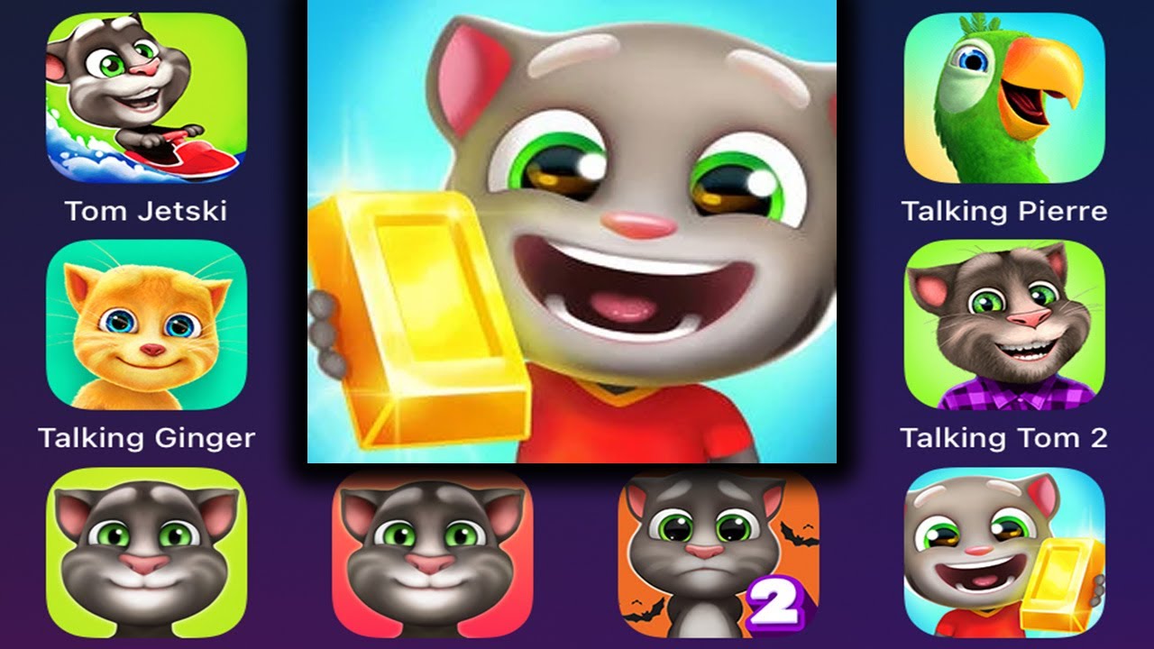Talking Tom Gold Run — Игровой процесс в реальном времени / Прохождение — Эпизод 1 — Игра для iOS...