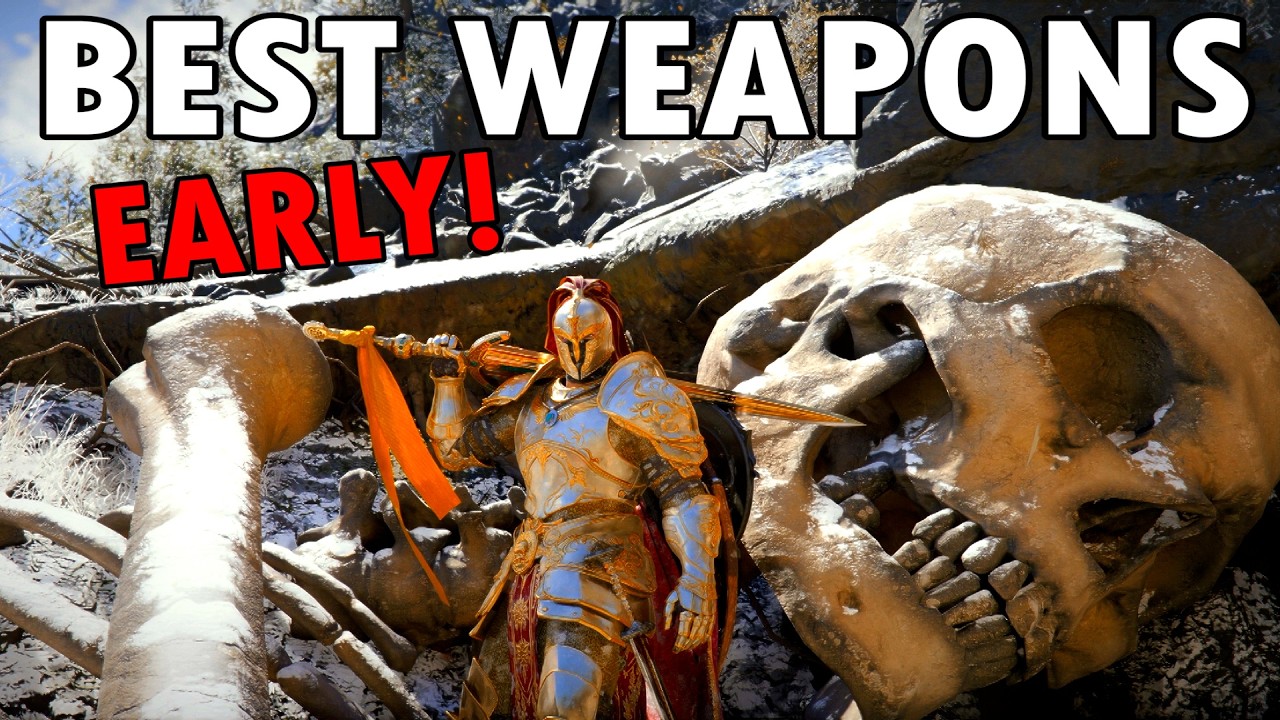 Crimson Desert Best Weapons Early Game (BEST START and GET OP EARLY)
