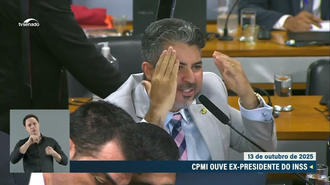 CPMI do INSS: Ex-presidente é encurralado por senador Marcos Rogério