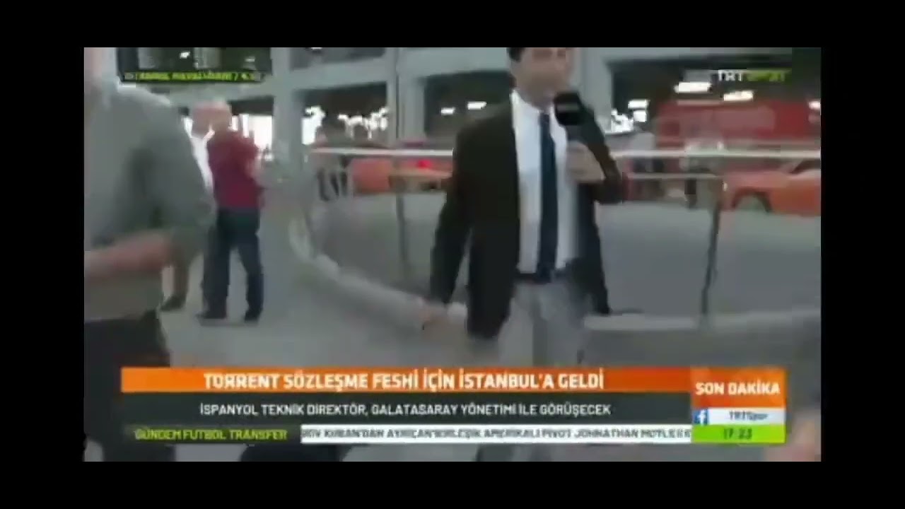 Domenec Torrent Kameraya Vuruyor