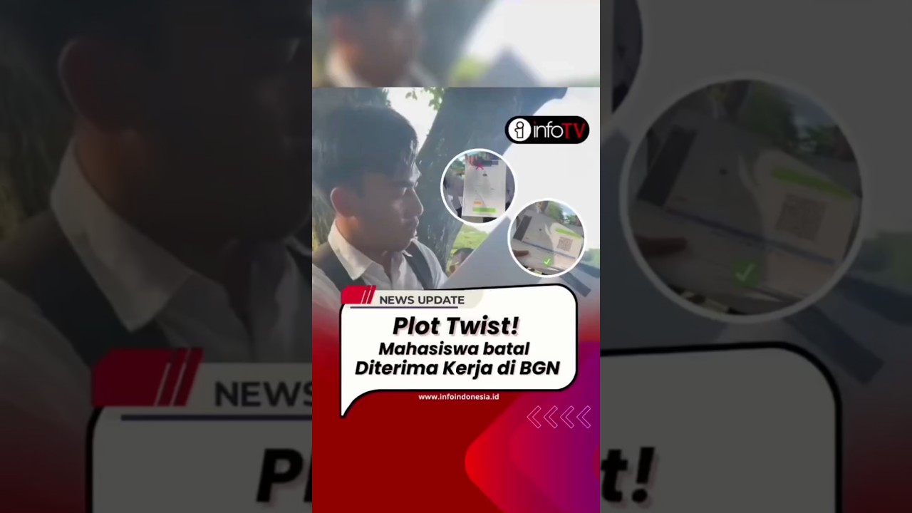 Plot Twist! Mahasiswa batal Diterima Kerja di BGN