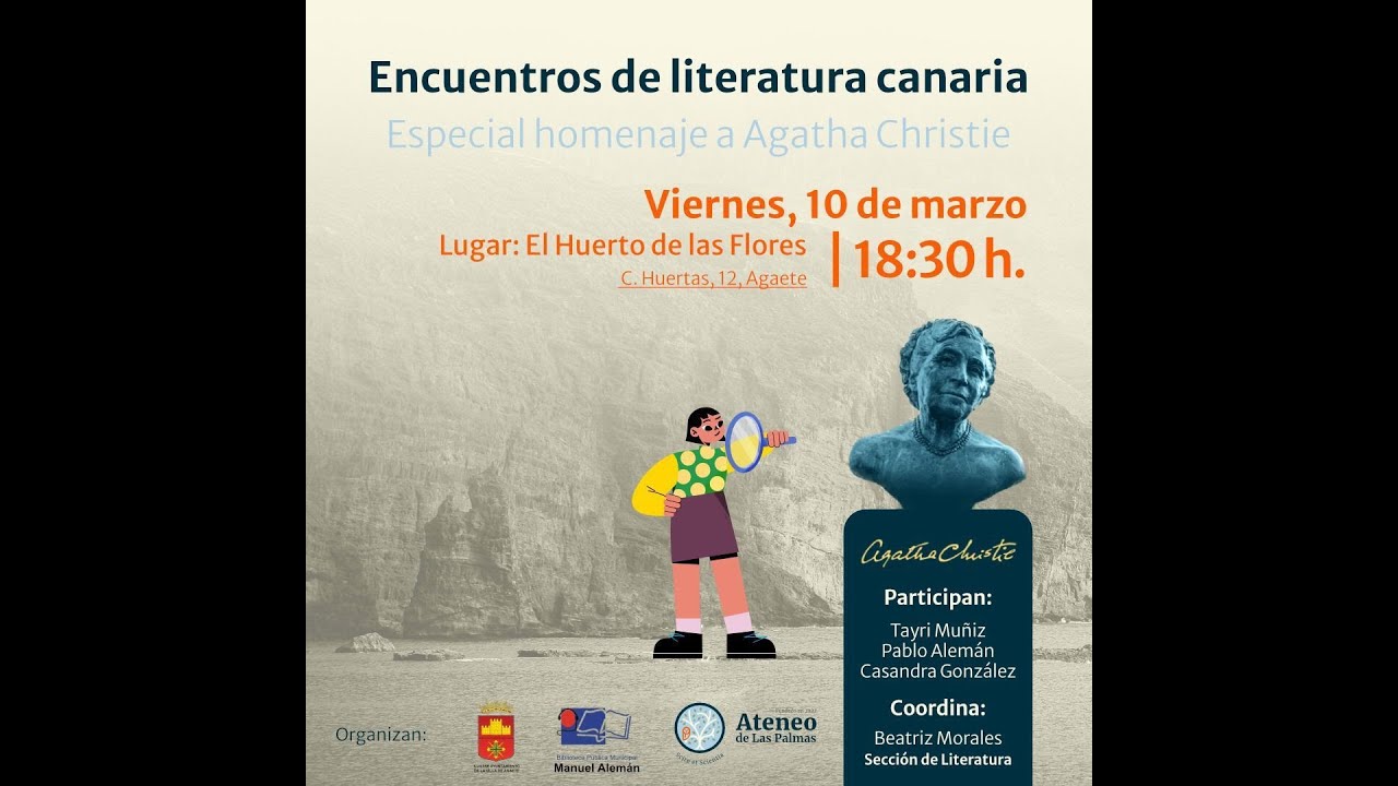 Encuentro de literatura canaria. Huerto de las flores (Agaete)