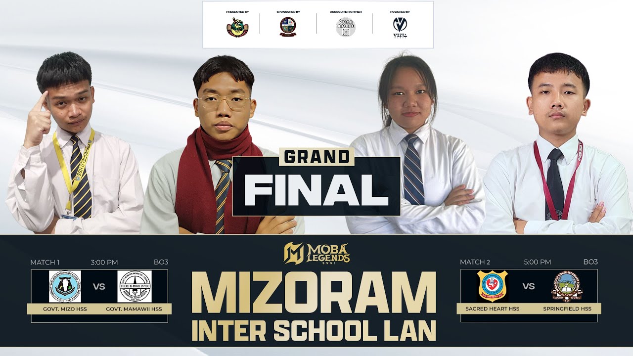 🔴GRAND FINALE | MIZORAM INTER SCHOOL LAN EVENT | MOBA LEGENDS | #gaming #mobilelegends 
