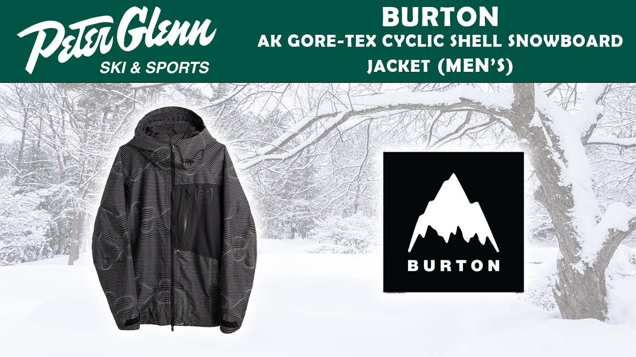 Burton [ak] GORE-TEX Cyclic Shell Snowboard Jacket (Men's) | W21/22 Product Review