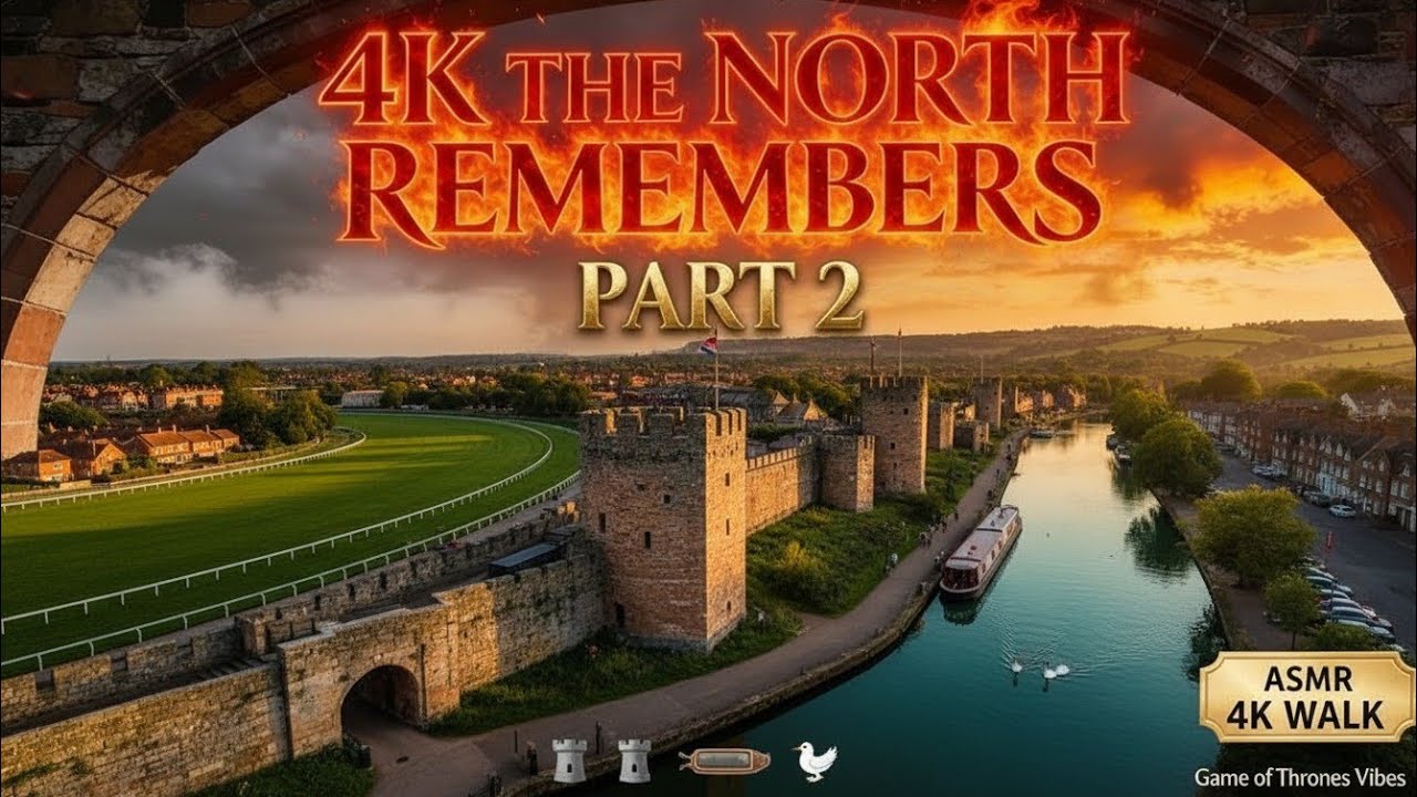 🚨 4K The North Remembers PT2 – Chester Walls to Canal Swans 🏰🦢