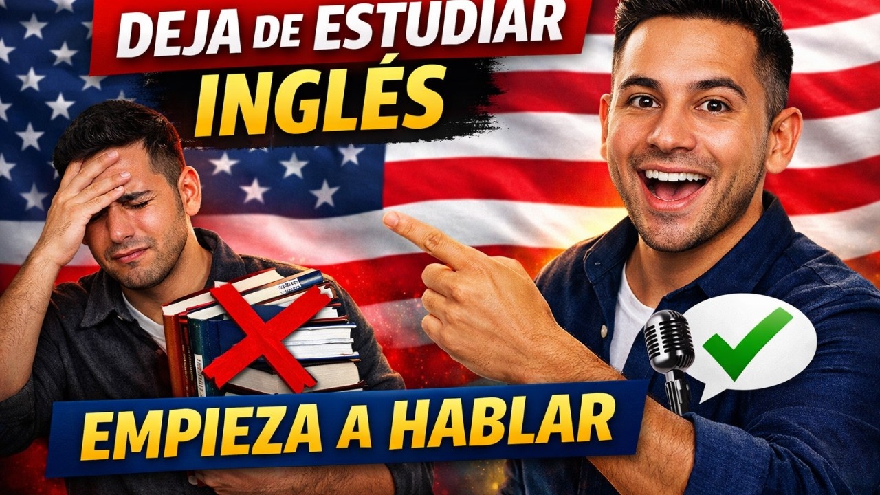 📚CONVERSACIÓN EN INGLÉS PARA PRINCIPIANTES || 👉Deja de ESTUDIAR inglés Empieza a Hablar 