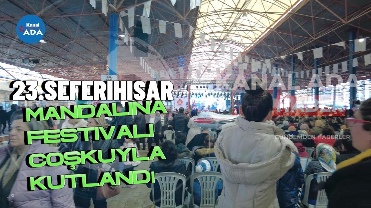 23’üncü Seferihisar Mandalina Festivali coşkuyla kutlandı