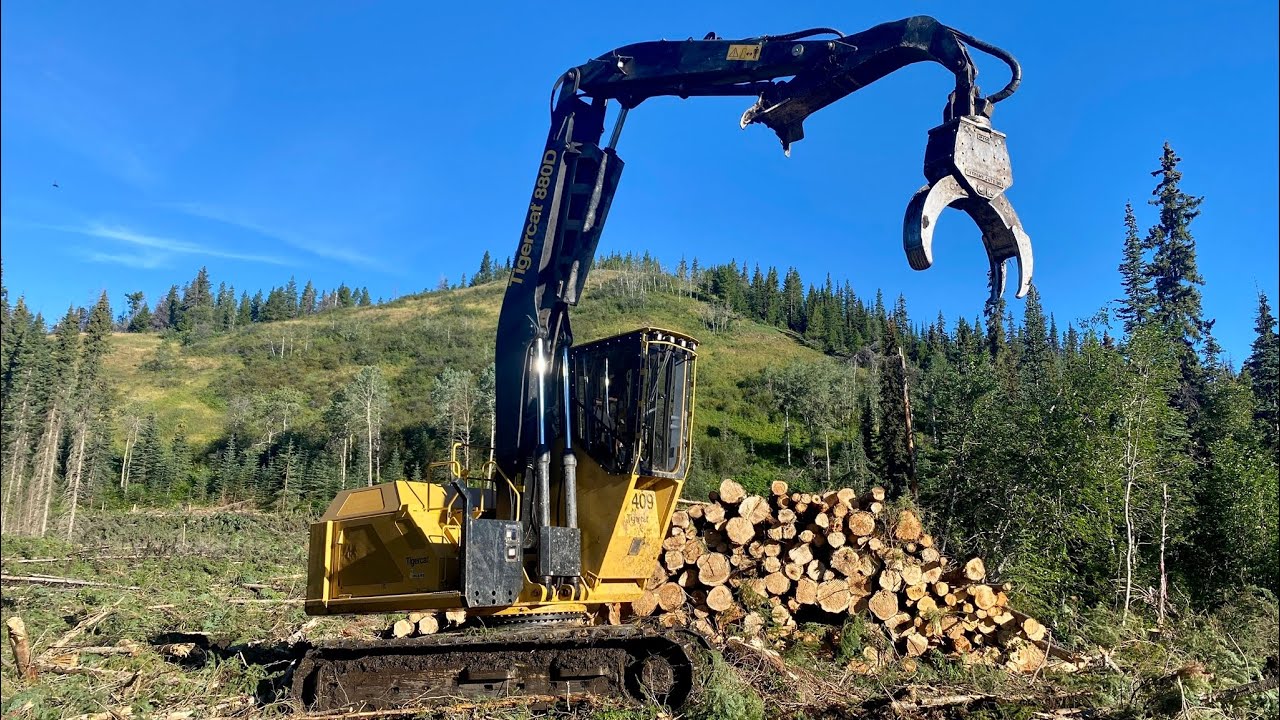 Tigercat 880 Decking for two 635G Skidders