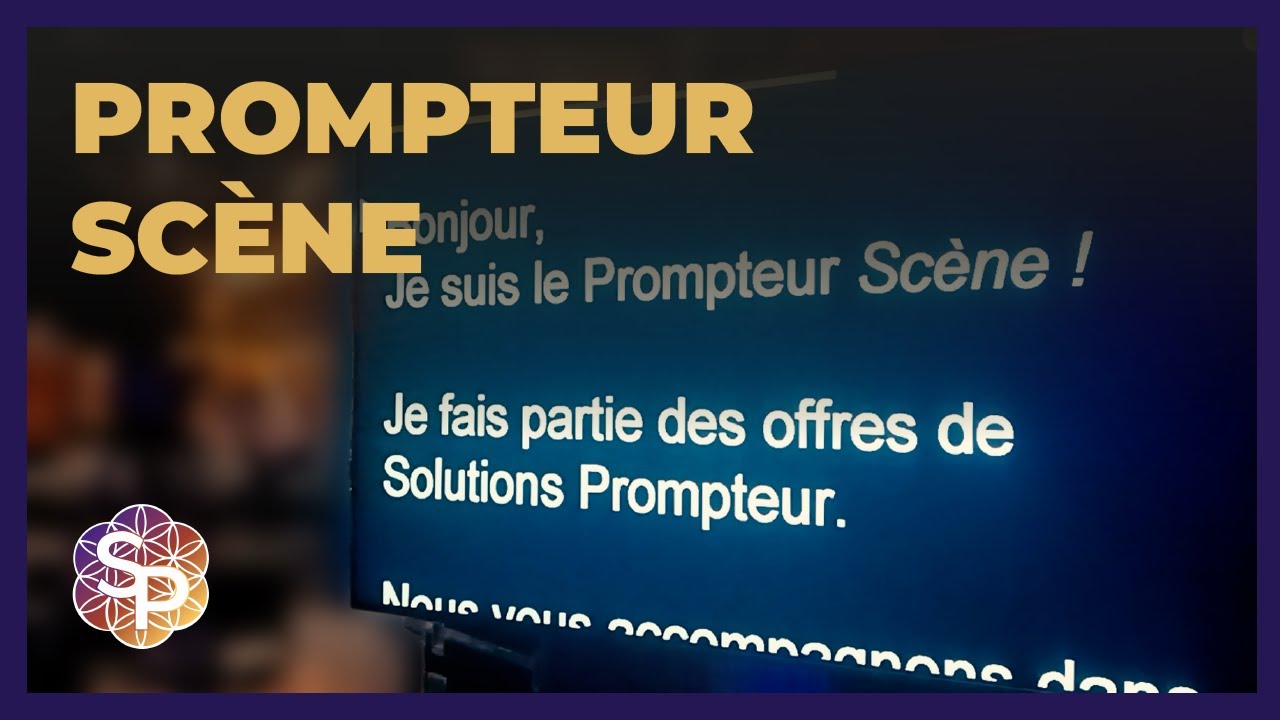 Le prompteur pour sc&egrave;ne: pourquoi devrais-je le choisir?