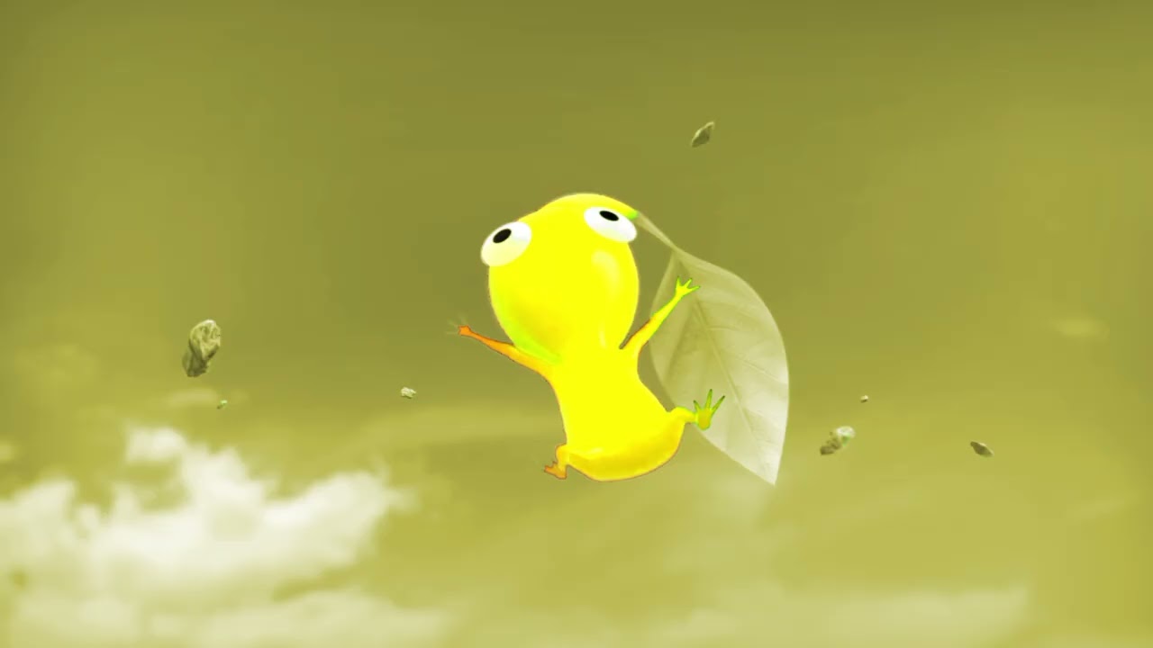 Pikmin catching/fall the bottles And Pikmin on land because explode the bomb#inspired#preview 