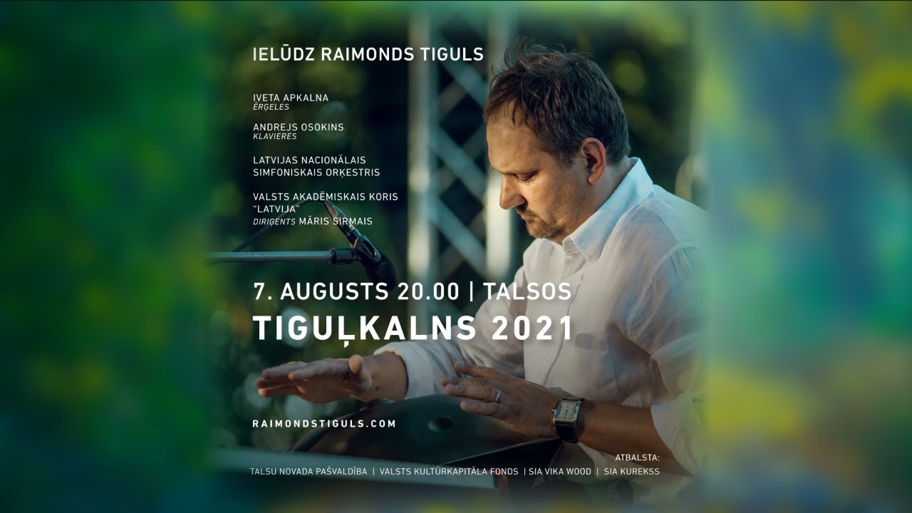 Raimonda Tigula brīvdabas koncerts “Tiguļkalns”