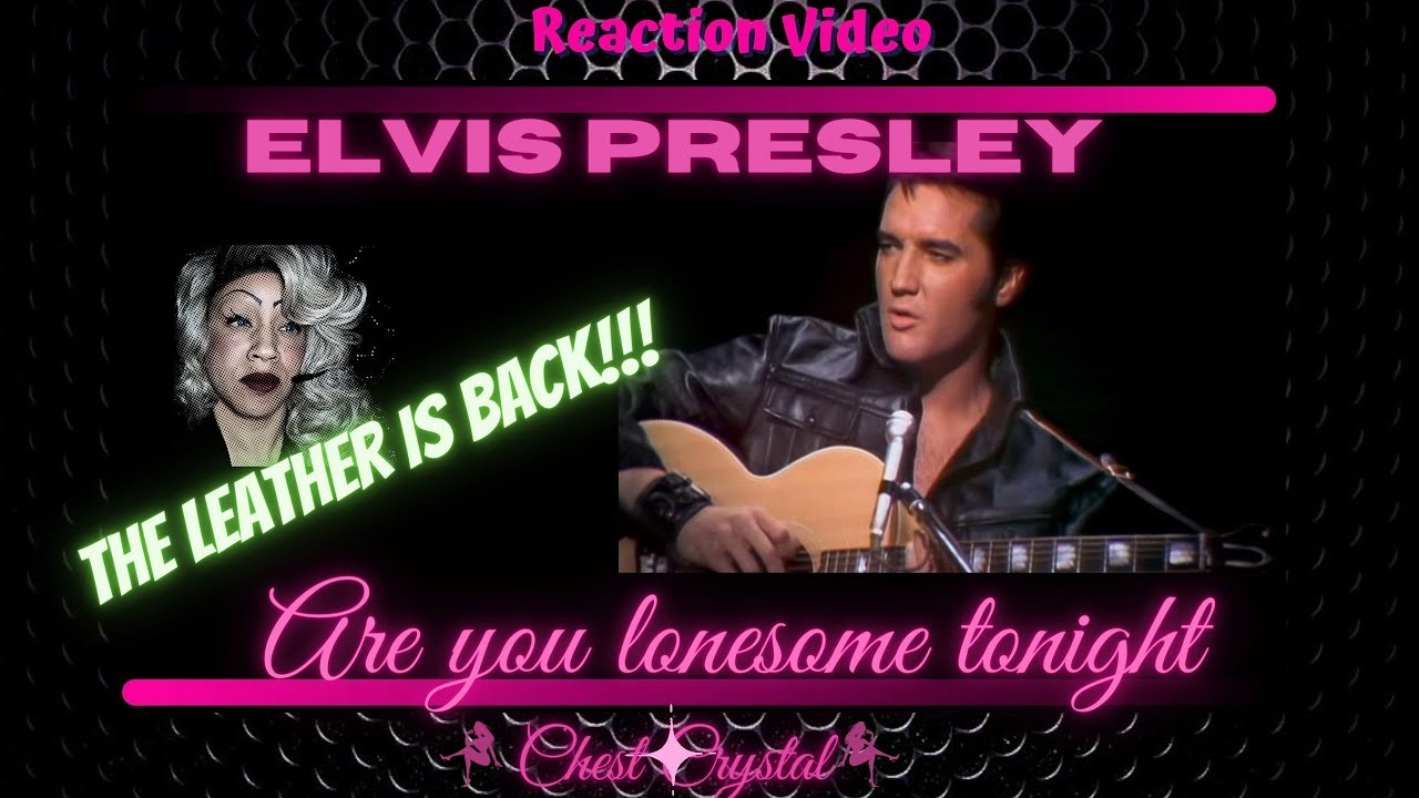 THE BLACK LEATHER SUIT!!! 1968 COMEBACK | ELVIS PRESLEY 