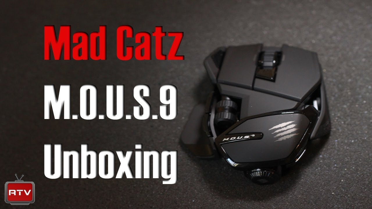 Mad Catz 'M.O.U.S.9' Unboxing