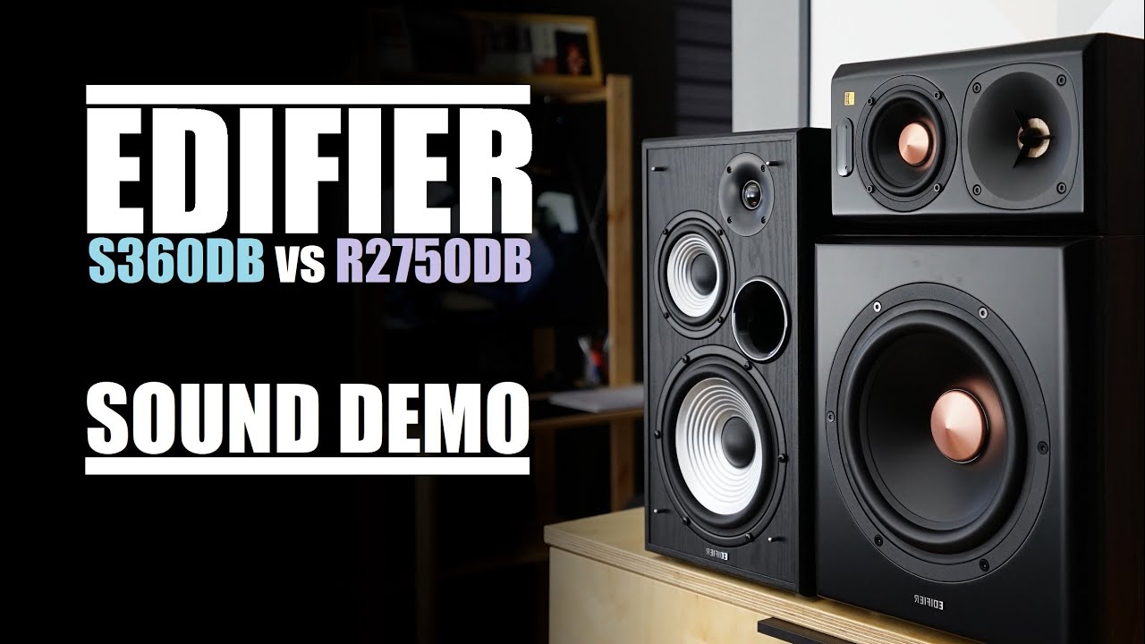Edifier S360DB против Edifier R2750DB || Сравнение звука