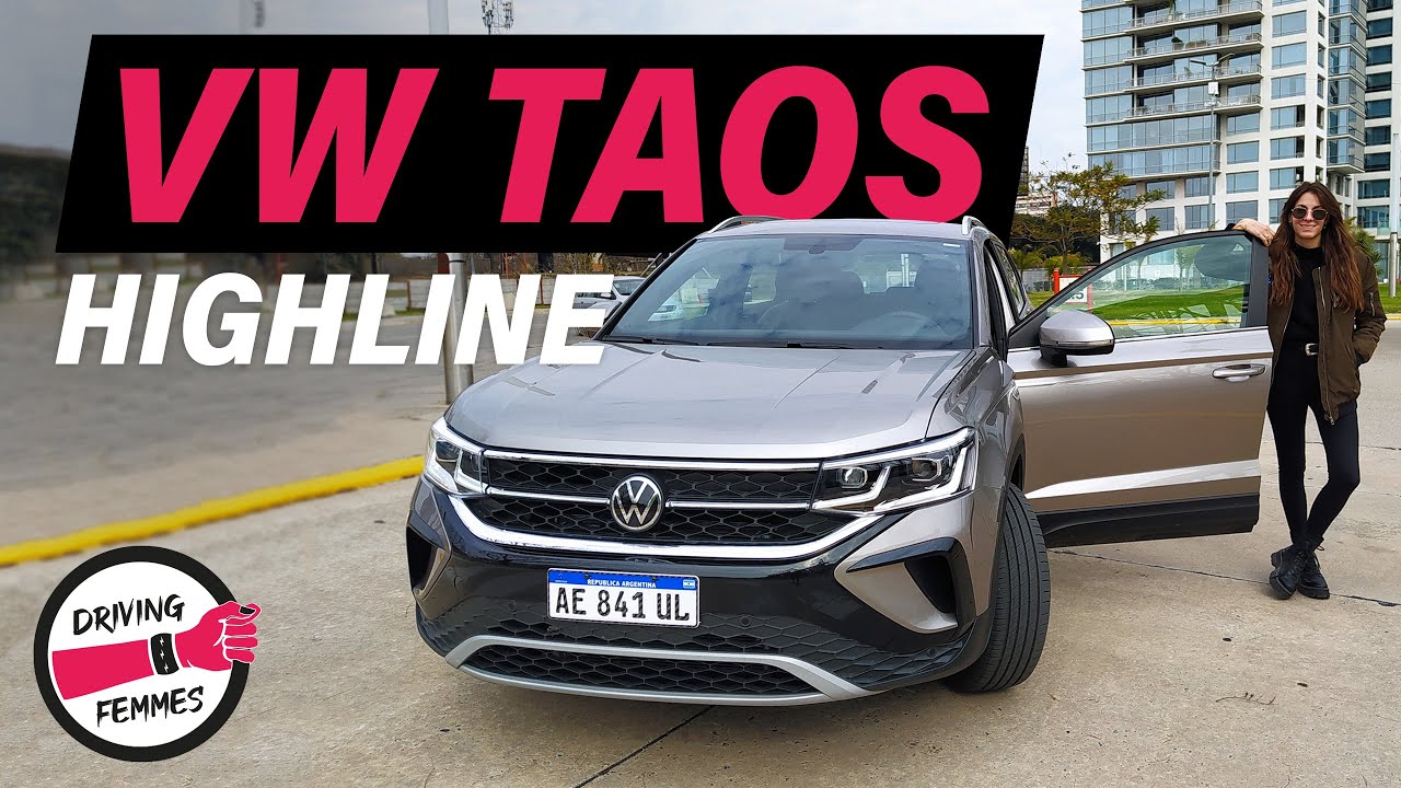 NUEVO Volkswagen TAOS Highline 250 TSI 1.4 Turbo 150CV AT6 Color Beige Mojave | Driving Femmes