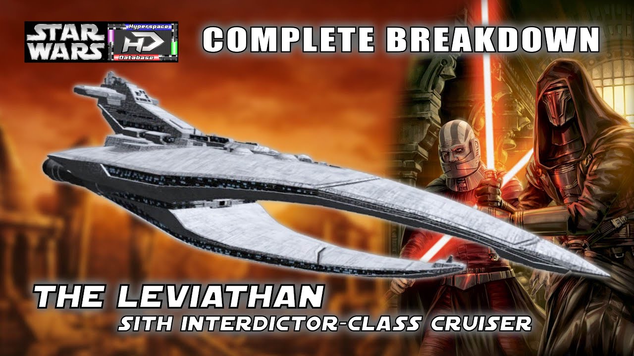 Knights of the Old Republic Gravity Super Cruiser The Leviathan |Star Wars Hyperspace Database