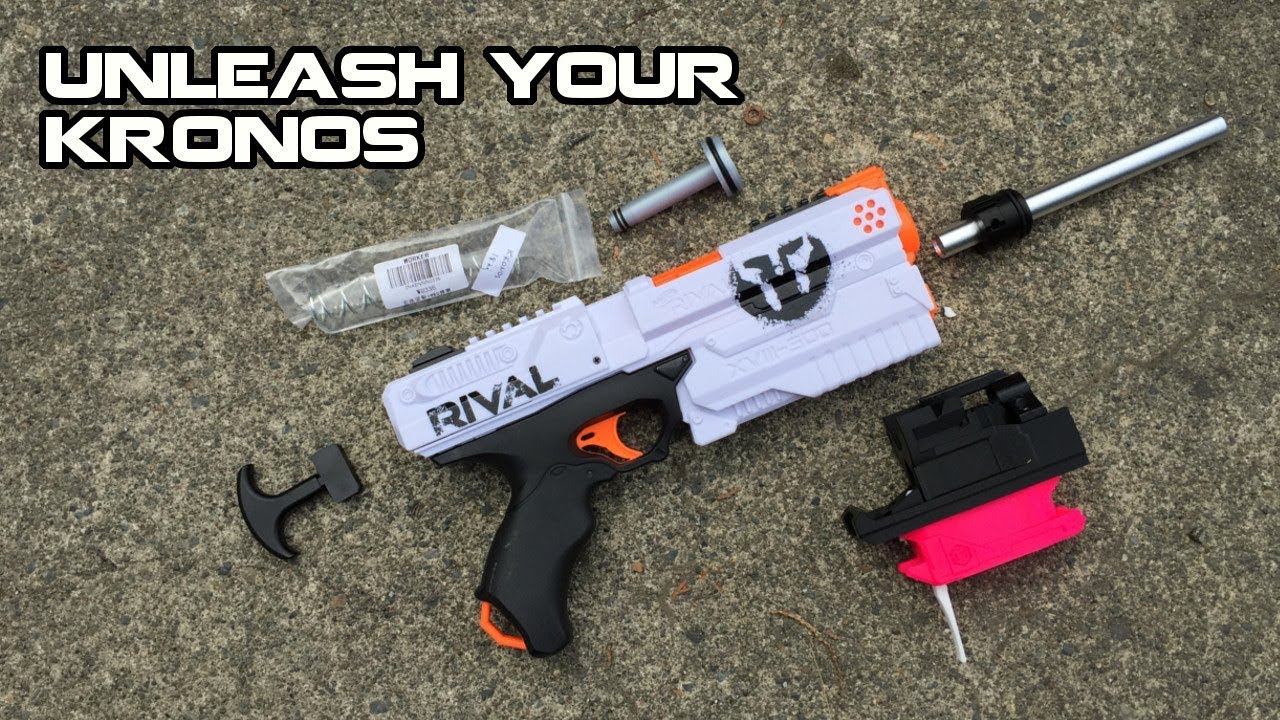 NERF RIVAL KRONOS Mod Kit by NERF EZE! Complete Mod Guide | Walcom S7