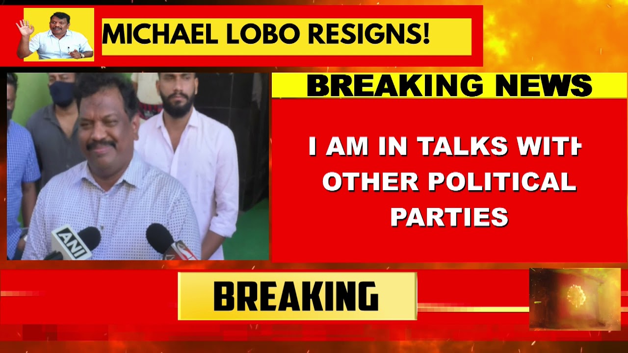 Michael Lobo resigns as Minister says people will respect his decision