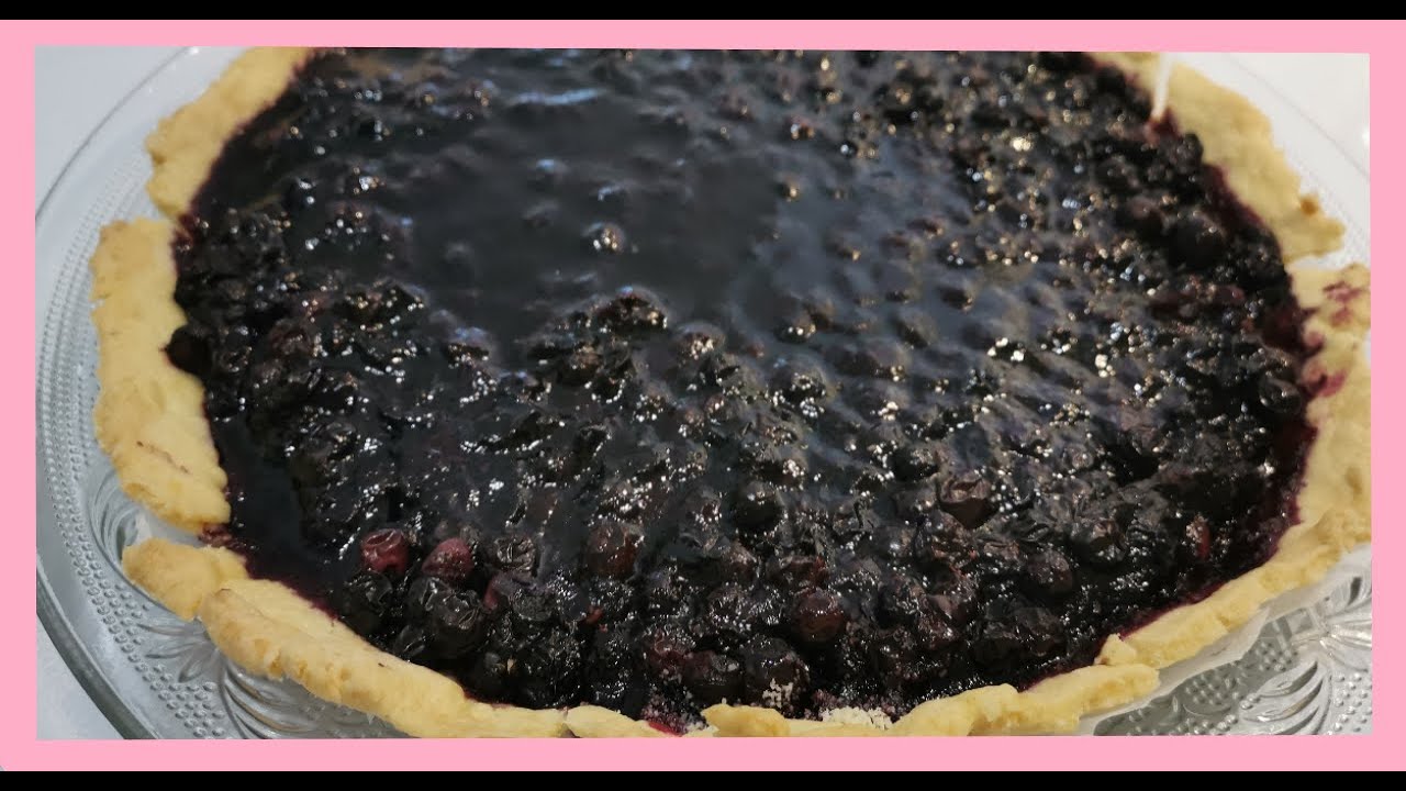 *** Tarte aux Myrtilles *** Un régal pour nos papilles 🙂
