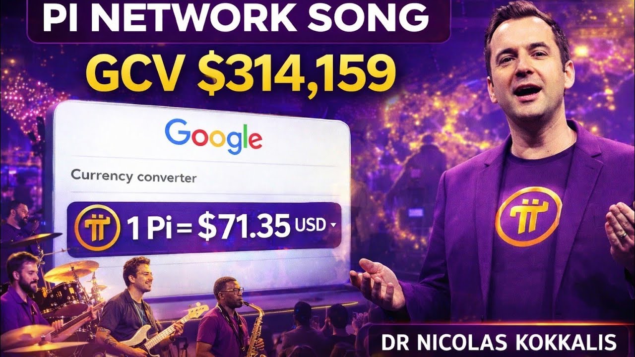 Pi Network GCV $314159 | 1 Pi = $71.35 | Dr Nicolas Kokkalis Crypto Revolution
