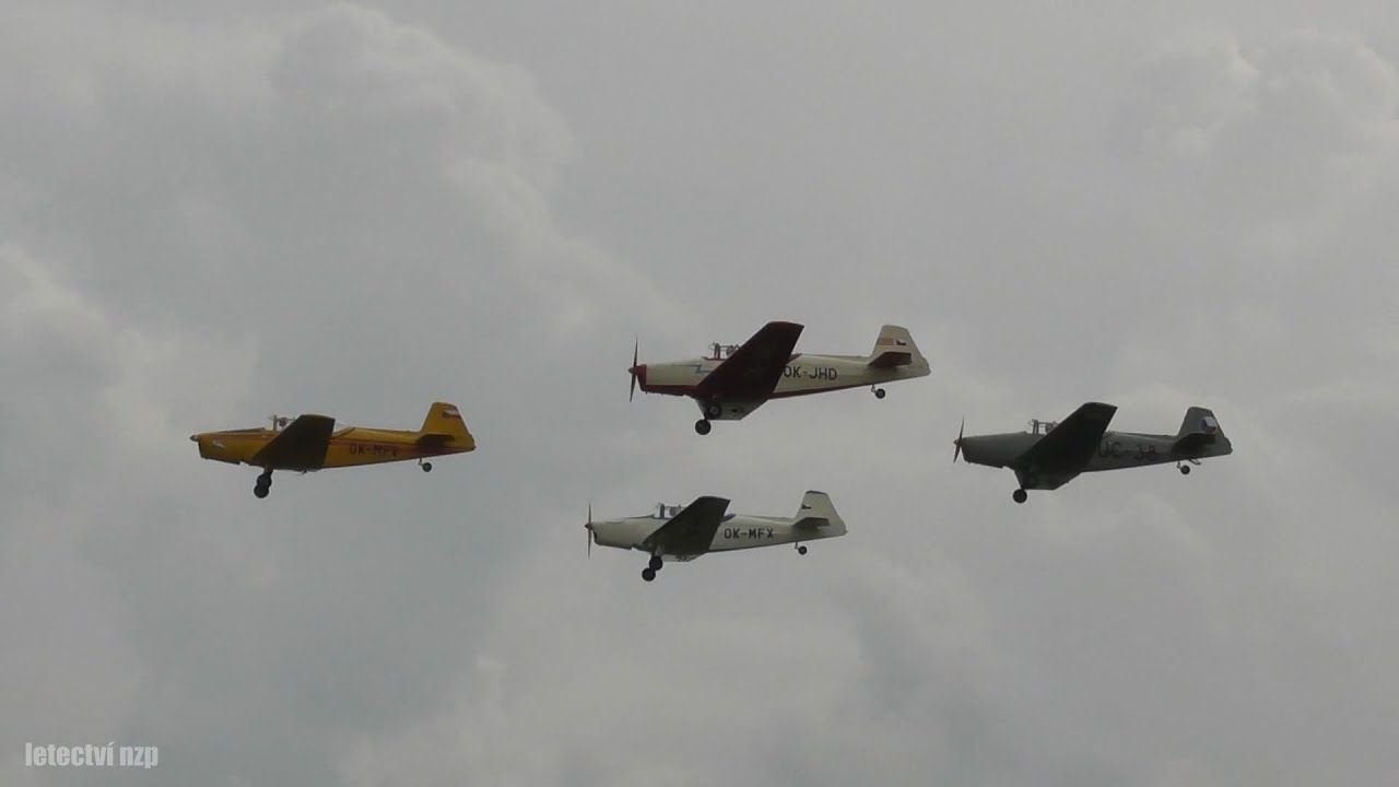 5x Zlin Trener | Airshow Rakovník 2018