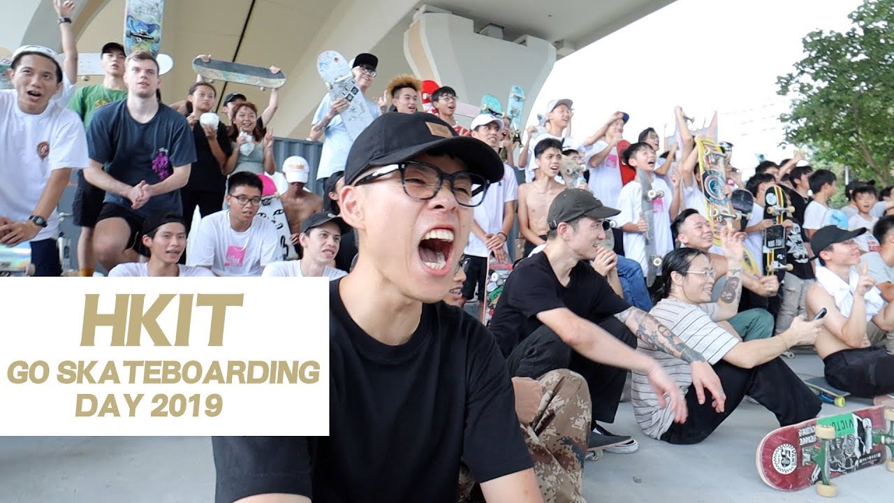 HKIT Go Skateboarding Day 2019   Hong Kong｜野人Vlog