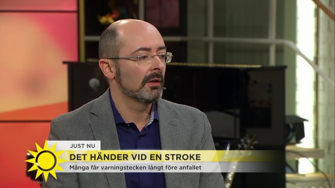 Det händer vid en stroke - Nyhetsmorgon (TV4)