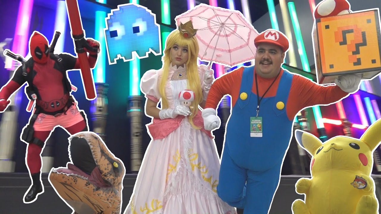 Walk around FLORIDA SUPERCON ~ Comic/Movie/Anime/Video game MERCHANDISE, COSPLAY, and more!