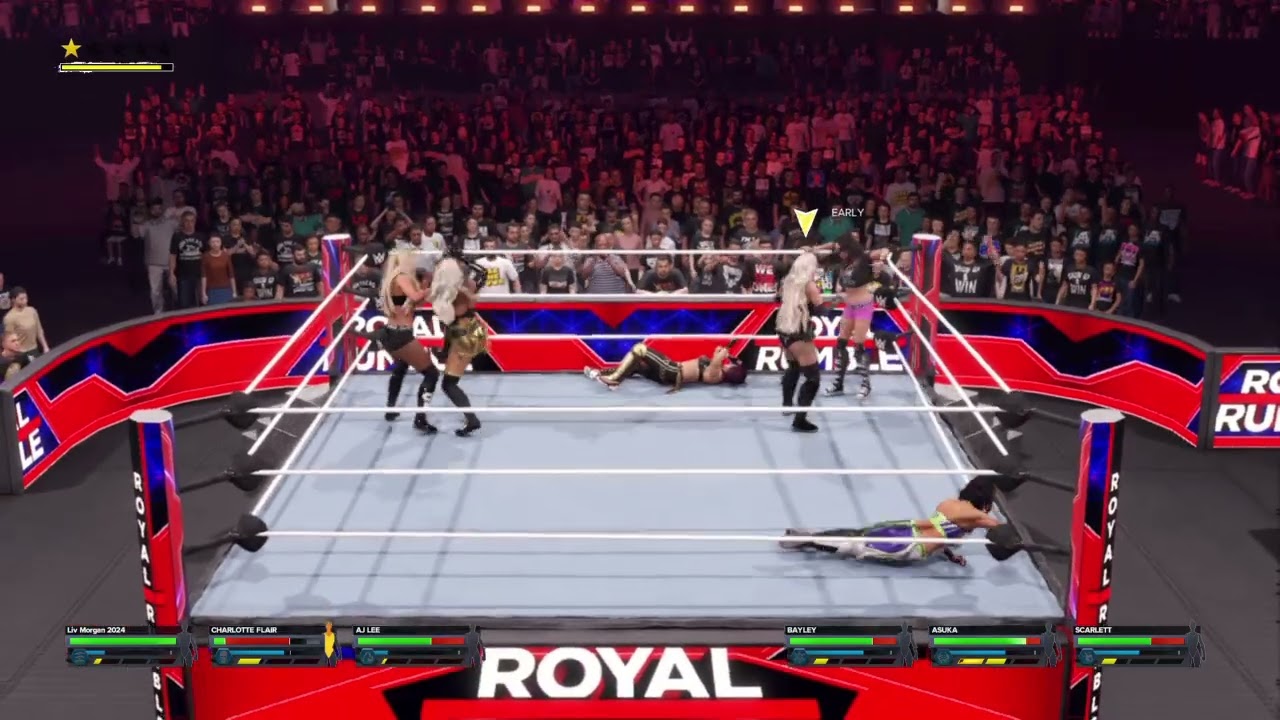 Royal rumble : womens last part of it